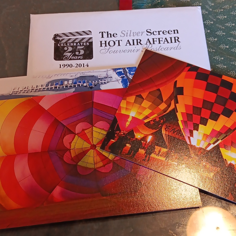 HOT AIR AFFAIR BALLOON POSTCARDS